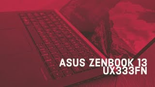 Видеообзор ноутбука ASUS ZenBook 13 UX333FN [upl. by Rhodia]