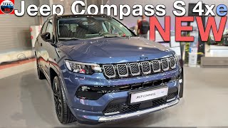 NEW 2023 Jeep Compass SLimited 4xe  Visual REVIEW exterior interior [upl. by Kuhn]