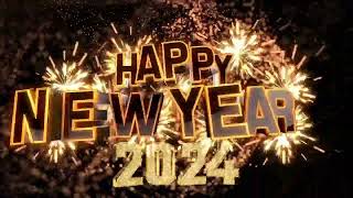 Happy New Year 2024 Background Video Hd  Happy New Year 2024 Video Background effects Hd [upl. by Vitale]