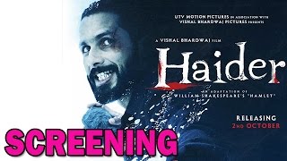 Haider Movie  Bollywoods top Directors at Haider Screening  Bollywood News [upl. by Araldo]