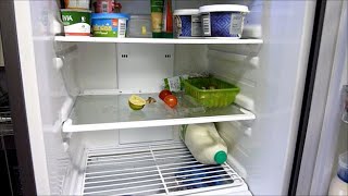 HOW TO CLEAN SAMSUNG FRIDGE FREEZER  REMOVE ODOURS [upl. by Tedric]