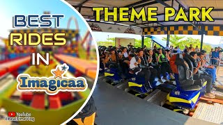 Best Rides in Imagica Theme Park Khopoli  INDIA  Nitro Roller Coaster POV  AMUSEMENT PARK [upl. by Cronin]