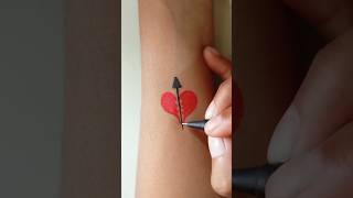 Temporary tattooshortvideo tattoo tattooideas art  trending  viral [upl. by Bryana]