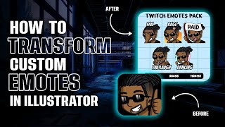 Creating Custom Emotes From Concept to Transformation CustomEmotes EmoteCreation [upl. by Spiro]