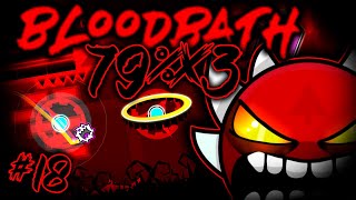 🔴 BLOODBATH 79x3  HOY NO CAE  Stream 18  Geometry Dash 21 [upl. by Murdocca]