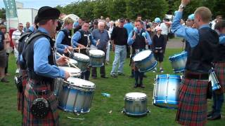 Cullybackey Pipe Band Drum Corps  World Championships 2010 [upl. by Chandler842]