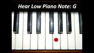 Hear Piano Note  Low G [upl. by Collbaith]