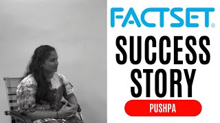 BCom Graduate Pushpa Success Story placed in FactSet with a good packagembajobs bcomjobs [upl. by Martelli950]