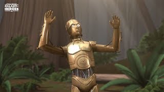 Star Wars Galaxy of Heroes  C3PO Spotlight [upl. by Kelson]