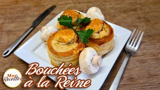 Bouchées à la Reine Recette Facile et Rapide [upl. by Noami]