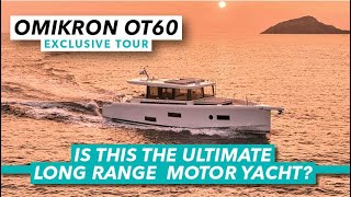 EXCLUSIVE The ultimate long range motor yacht  Omikron OT60 tour  Motor Boat amp Yachting [upl. by Steward]