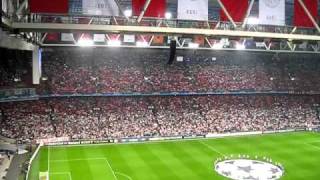 AFC Ajax vs Dinamo Kiev  Amsterdam Arena  André Hazes  Bloed zweet en Tranen [upl. by Eidac365]