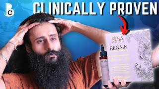 A Clinically Proven Ayurvedic Hair Oil For Hair Loss  Sesa Regain Hair Growth Kit  Bearded Chokra [upl. by Cyprio]