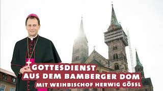 Christmette mit Weihbischof Herwig Gössl im Bamberger Dom [upl. by Nwhas]