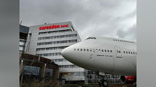 The Corendon Hotels Boeing 747  Amsterdam Schiphol Airport [upl. by Idroj38]