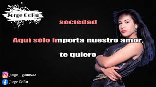 Amor Prohibido Selena Karaoke  Instrumental [upl. by Osmen]