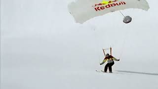 Shane McConkey Skis the Closeout Line  Full Ski BASE Segment Focused 2003 [upl. by Fosque]