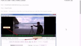 Free Video Editor da DVDVideoSoft [upl. by Dermot]