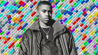 Nas NY State of Mind  Rhyme Scheme Highlighted [upl. by Iiette]