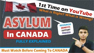 🇨🇦 ASYLUM IN CANADA 202324  Full Process Explained  Canadian Dream [upl. by Lasyrc]