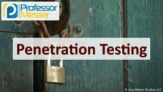 Penetration Testing  CompTIA Security SY0701  43 [upl. by Edras154]