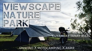 Viewscape Nature Park Motocamping  Silent Vlog  ASMR  Mio Sporty [upl. by Rior578]