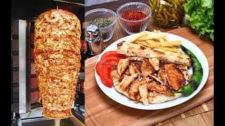 Turkish Doner Chicken Kebap Recipe Traditional Food [upl. by Stig494]