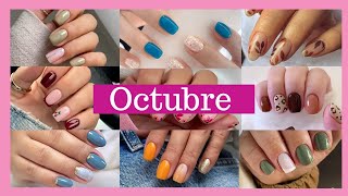 Uñas para OCTUBRE 2024 Tendencias en Diseños y Decoración de uñasRecopilación Nail Art autumn [upl. by Alfonzo]