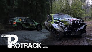 Rallye Sulingen 2023 Day 1  4K  CRASH AND MISTAKES [upl. by Attolrahc]