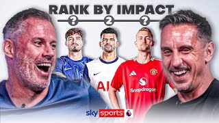 Gary Neville and Jamie Carragher rank the BIGGEST summer signings 👀 [upl. by Gitlow17]