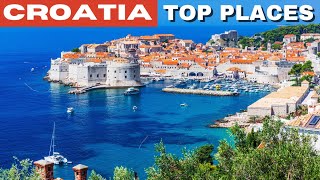 Best Places To Visit In Croatia  Croatia Travel Guide [upl. by Tarabar]