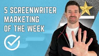 Screenwriter Marketing Prompts of the Week  Do One Every Day This Week [upl. by Rhett]