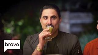 Going Off The Menu Reza Farahan Drinks a Liquid Dinner Season 2 Episode 3  Bravo [upl. by Lolly]