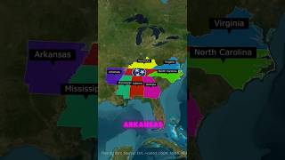 Which TWO US States Have the Most Neighbors [upl. by Nimaynib]