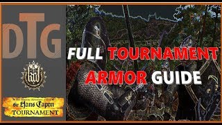 Full Lords of Leipa Tournament Armor Guide  New Unique Armor  Kingdom Come Deliverance [upl. by Theron]