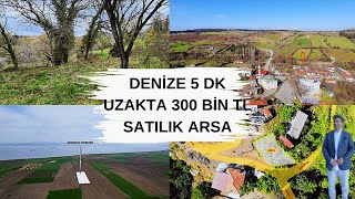 DENİZE 5 DK UZAKTA 300 BİN TL❗ SATILIK ARSA🏠🪴 [upl. by Atilal]