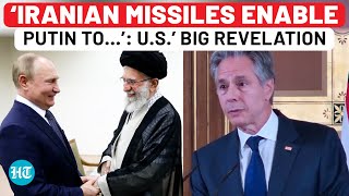 Biden Aide Reveals Why US Is Worried About Iranian Missile Supply To Russia ‘Putin Can Now…’ [upl. by Htims514]