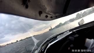 Race 2 Oulton Broad onboard Foxs F2 Boat [upl. by Nerok807]