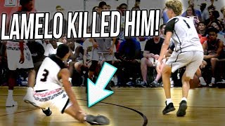 LaMelo Balls BREAKS DEFENDER ANKLES UNEDITED VERSION What REALLY Happened [upl. by Edlun]