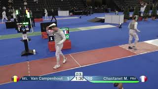 2024 741 T16 07 M F Individual Basel SUI ZCH 8 VAN CAMPENHOUT BEL vs CHASTANET FRA [upl. by Clute109]