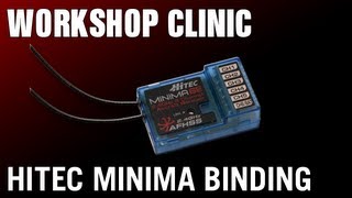 Hitec Minima Receiver Binding Clinic [upl. by Auvil]