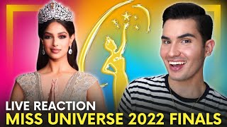 Miss Universe 2022 LIVE Final Coronation Night  REACTION MissUniverse [upl. by Ycrep62]