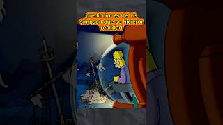 predicciones de los simson que se hicieron realidad [upl. by Joseito]