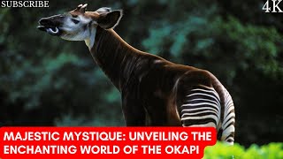 Majestic Mystique Unveiling the Enchanting World of the Okapi 4KDetailedAnimal Realm [upl. by Nnayllek]