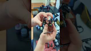 Painting Warhammer 40k miniatures hobby tabletopgame windfallgames 40k [upl. by Atiana]