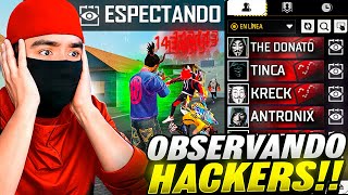 ASI SON las PARTIDAS de un HACKER con CUENTA SAKURA en FREE FIRE INCREIBLE  Cuñado YT [upl. by Ettezil729]