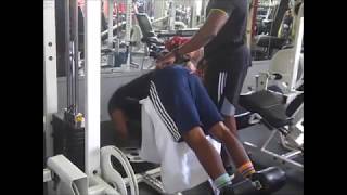 Yohan Blake Weight Lifting Clips [upl. by Name354]