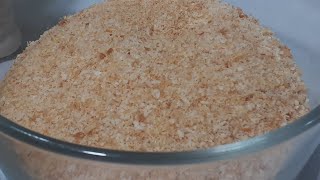 homade market style bread crumbseasy and quick recipies of bread crumbs at home❤ [upl. by Hartzel]