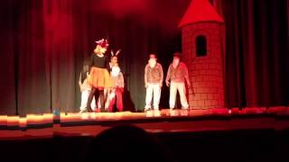 Jayden Muncy as dragon in Shrek the Musical Jr [upl. by Ocinom]