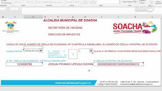 Paso a paso descarga Impuesto Predial Unificado vigencias anteriores  Soacha [upl. by Llerrem]